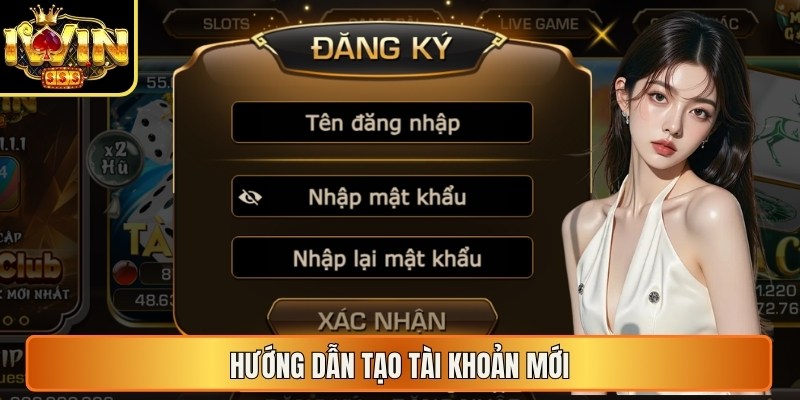 Hướng dẫn tạo tài khoản mới